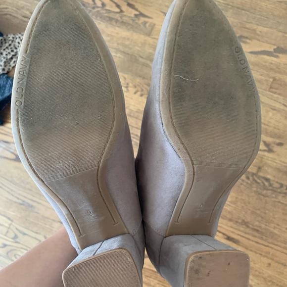 Old Navy “Suede” Ankle Booties EUC - Picture 7 of 7